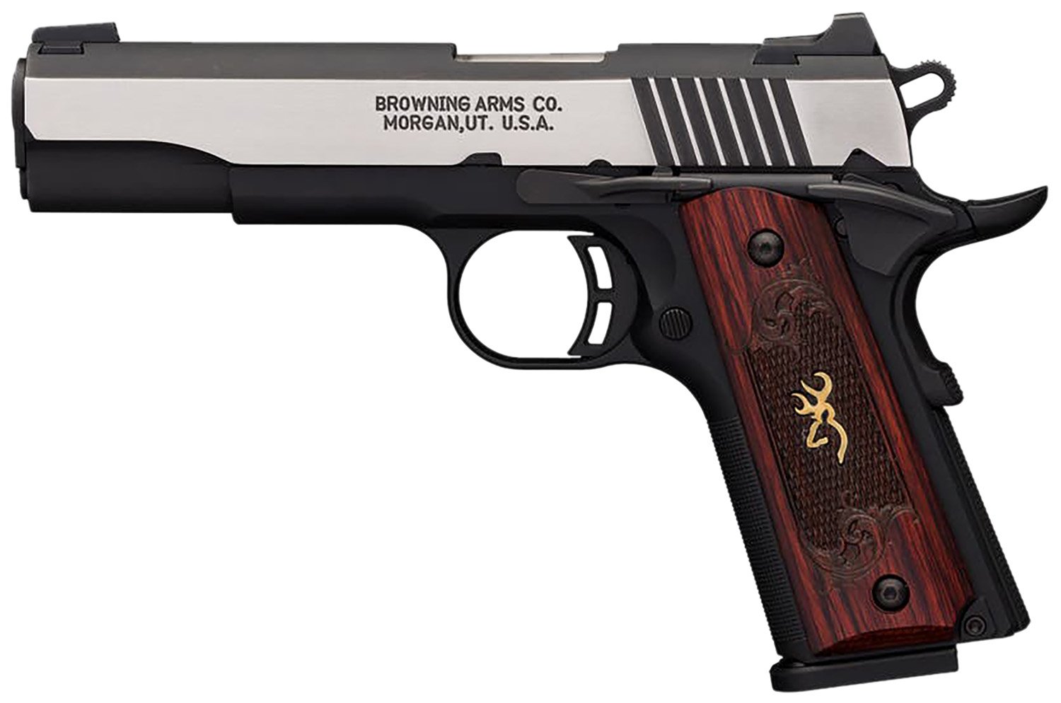 Browning 1911-380 Black Label Medallion Pro 380 ACP, 4.25" Target Crown Barrel, 8 Rounds - Image 2